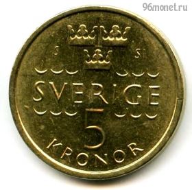Швеция 5 крон 2016