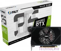 Видеокарта GeForce RTX 3050 6Gb Palit StormX NE63050018JE-1070F
