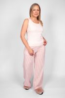 Пижама женская майка+брюки 0935 [розовая полоска]