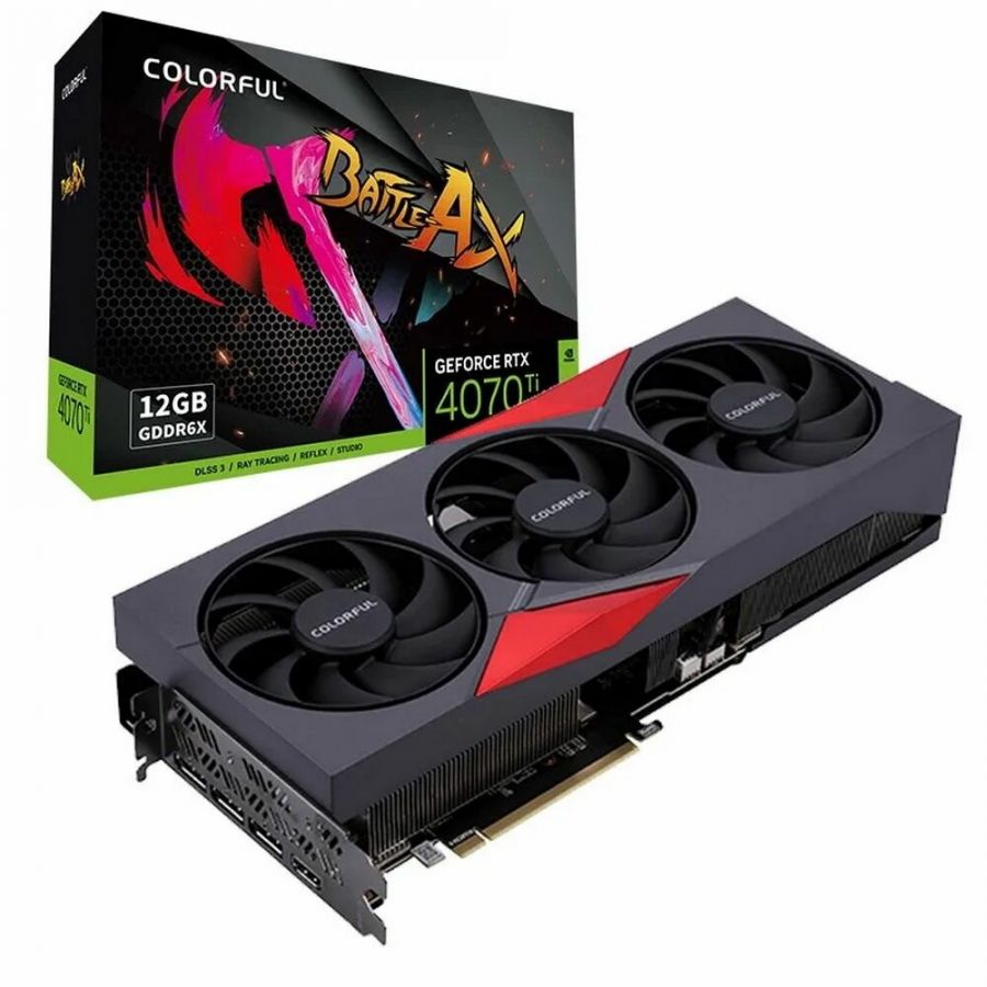 Видеокарта GeForce RTX 4070Ti Colorful 12Gb NB EX-V 12GB