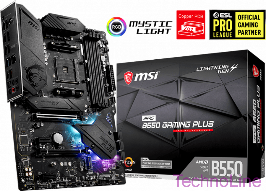 Материнская плата AM4 MSI MPG B550 Gaming Plus