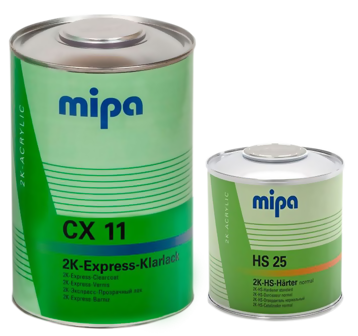 CX 11 2K-Express-Klarlack Лак-экспресс прозрачный с отвердителем нормальным HS 25 2K-HS-Harter 1,5л (6шт/кор)