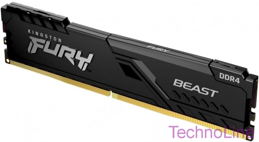 Модуль памяти DDR4 32Gb Kingston 3600 Fury Beast KF436C18BB/32