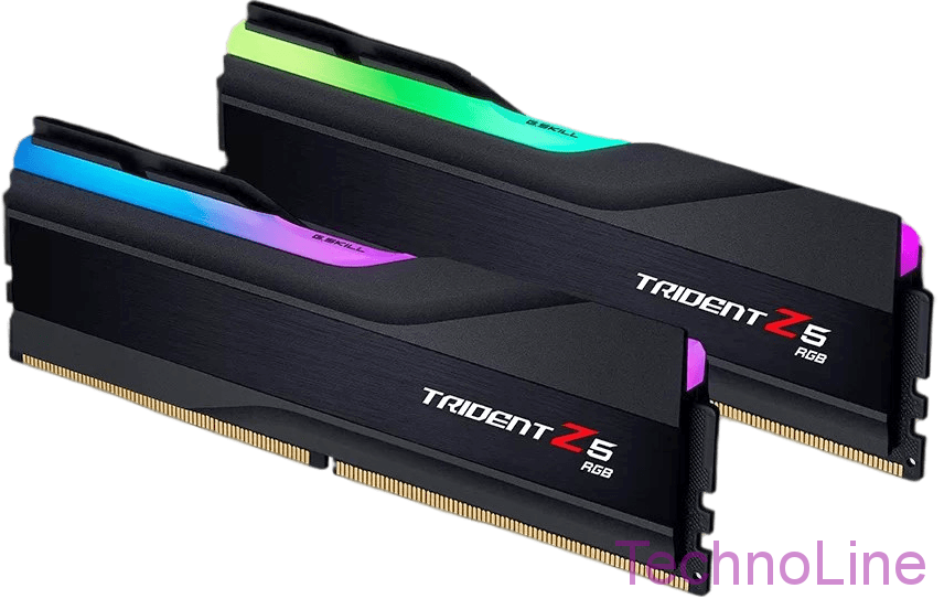 Модуль памяти DDR5 48Gb G.Skill 6000 Trident Z5 RGB F5-6000J4048F24GX2-TZ5RK (2x24Gb kit)