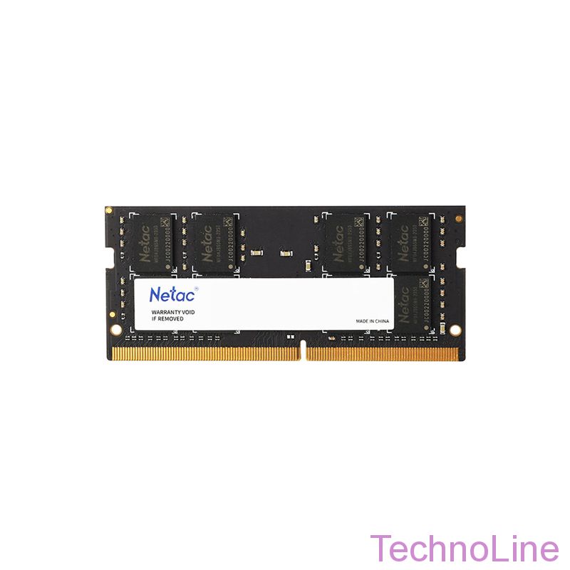 Модуль памяти SO-DIMM DDR4 8Gb Netac 3200 NTBSD4N32SP-08