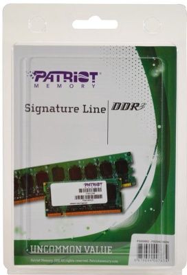 Модуль памяти SO-DIMM DDR3 8Gb Patriot 1600 PSD38G16002S