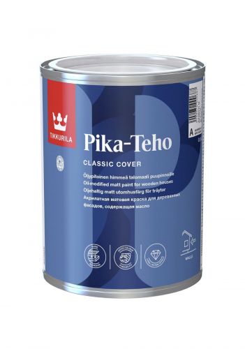 Акрилатная краска Pika-Teho, содержащая масло. Производство Финляндия
