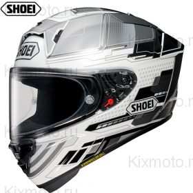 Шлем Shoei X-SPR Pro Proxy, Бело-черно-серый
