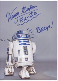 Автограф: Кенни Бейкер. Звёздные войны. Редкость