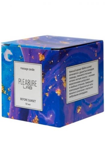 Массажная свеча Pleasure Lab Massage Candle Before Sunset, 50 мл