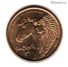 США 1 доллар 2012 D