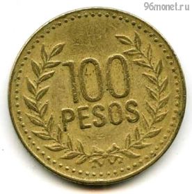 Колумбия 100 песо 2007