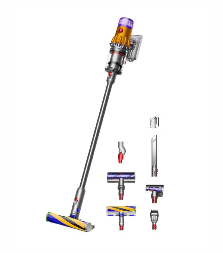 Пылесос Dyson V12 Detect Slim Absolute (SV46) (Yellow/Nickel) UK