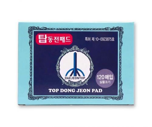 Пластырь точечный обезболивающий прогревающий TOP DONG JEON PAD Daejeon Top от суставных и мышечных болей