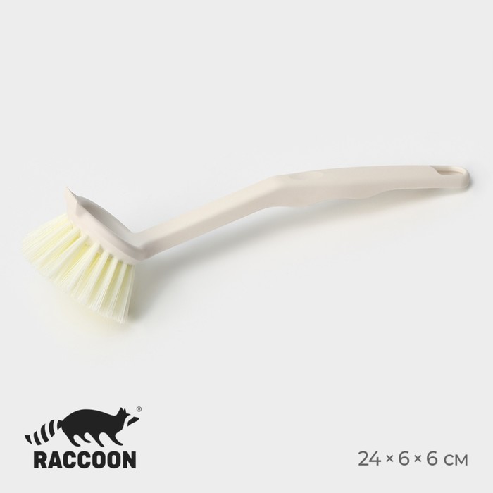 Щётка для мытья посуды Raccoon Breeze, 24?6 см, ворс 2,5 см