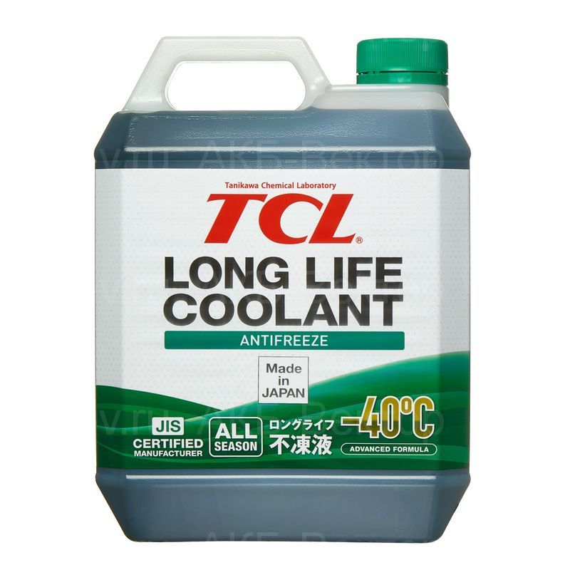 Антифриз TCL Long Life Coolant LLC01243-40C зеленый, 4л Япония