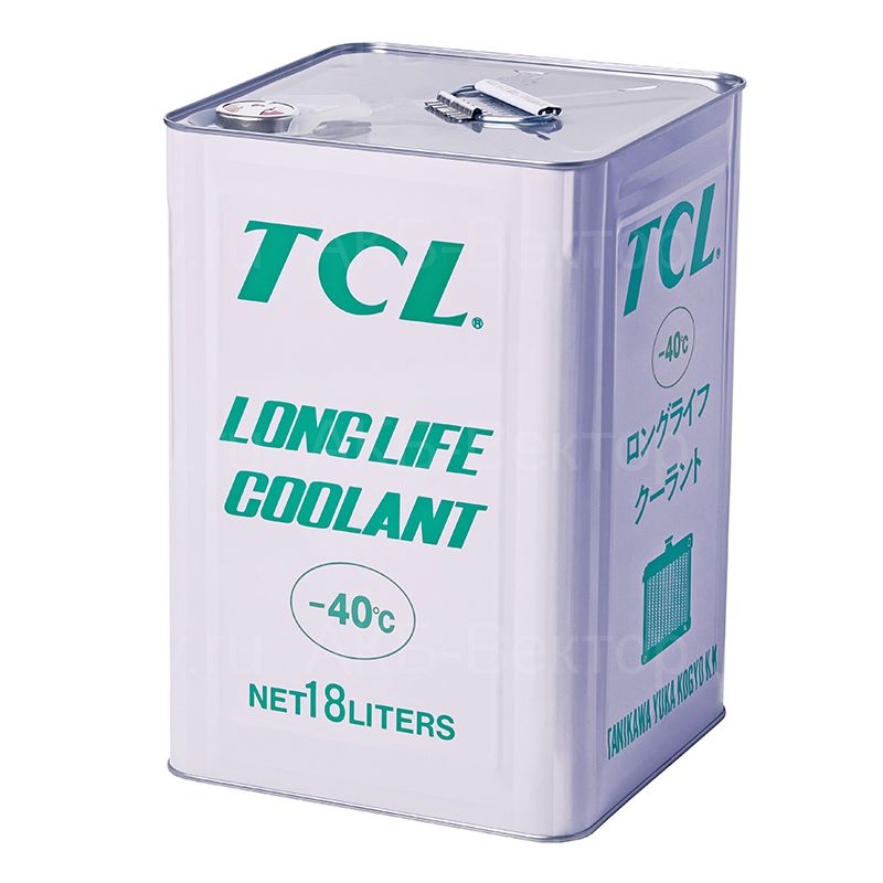 Антифриз TCL Long Life Coolant LLC00871 40C зеленый, 18л Япония