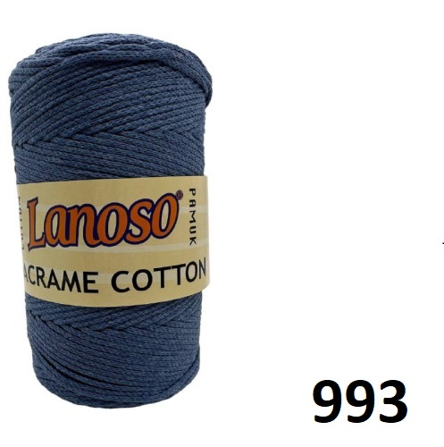 фото Пряжа LANOSO MACRAME COTTON цвет 955