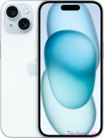 Смартфон Apple iPhone 15 256 ГБ, Dual: nano SIM + eSIM, Голубой EU