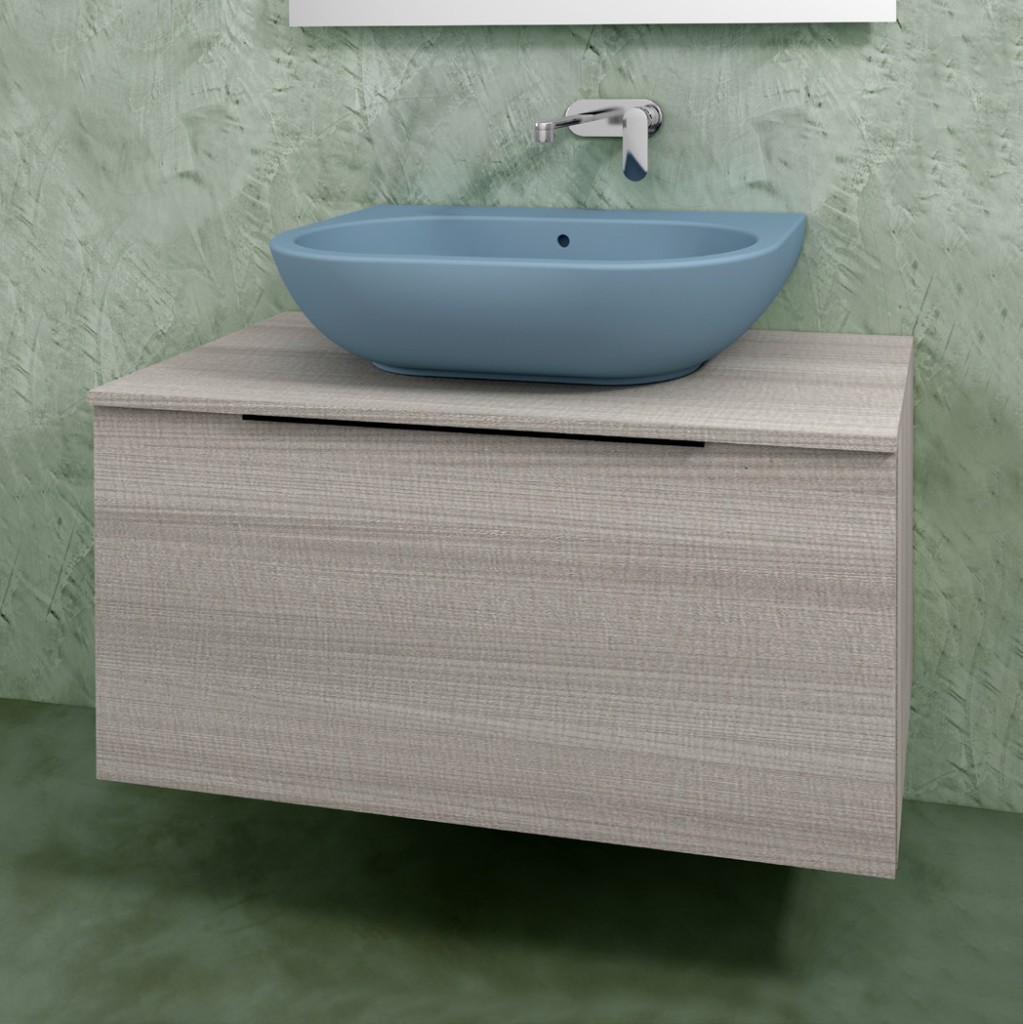 Тумба для ванной комнаты Flaminia Box Wall Hung Vanity Unit 50xH50 BX805 схема 4