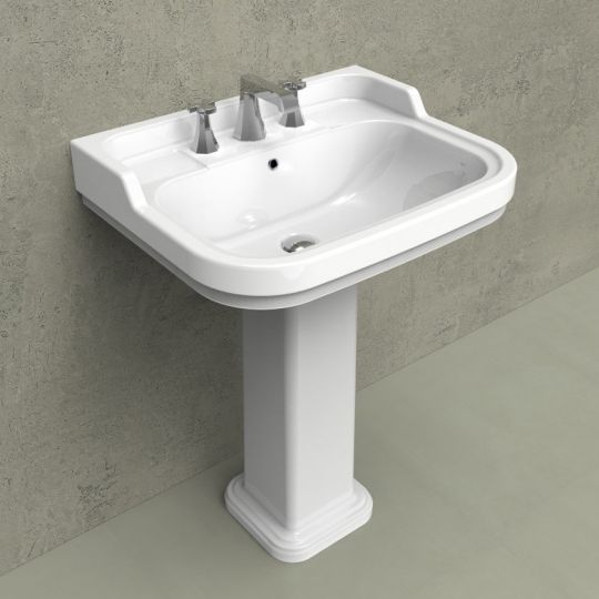 Раковина Flaminia Efi 64 Wall Hung Or Suitable For Pedestal ФОТО