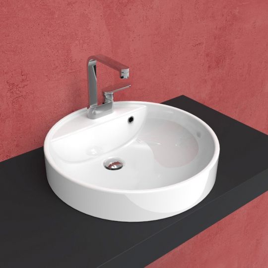 Изображение Раковина Flaminia Twin Set 52 Recessed Basin 52,5х52,5