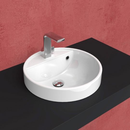 Изображение Раковина Flaminia Twin Set 42 Countertop Basin 42,5х42,5