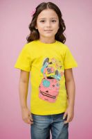 футболка детская с принтом 7447 [желтый]