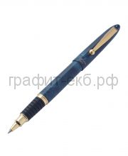 Ручка-роллер OHTO Marble синий аллюминий 0,5мм CB-30M