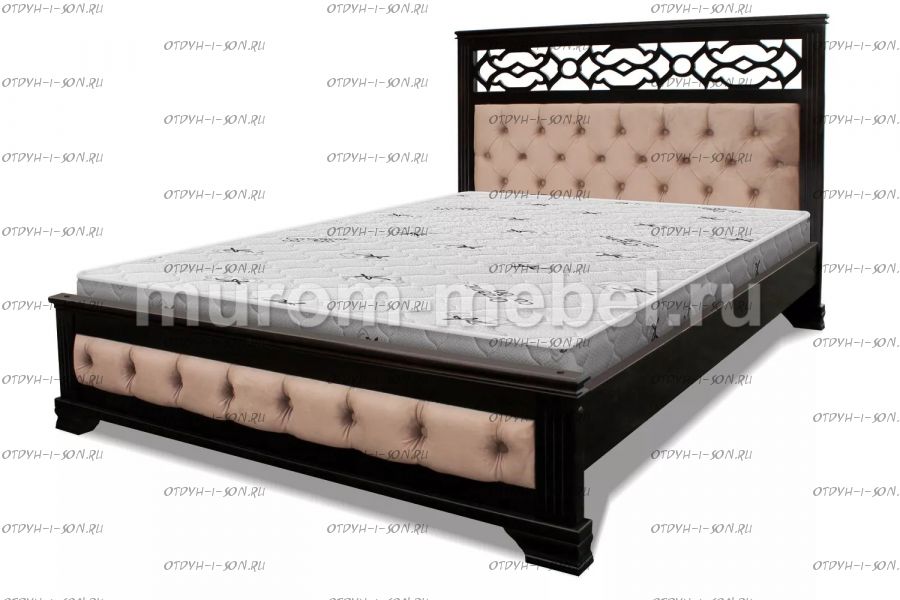 Кровать Пальмира с мягкой вставкой