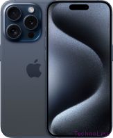 Смартфон Apple iPhone 15 Pro 256 ГБ, Dual nano SIM, синий титан 2SIM [HongKong]