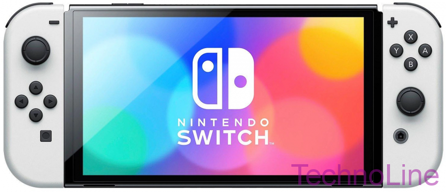 Nintendo Switch OLED 64 ГБ, без игр, Белый