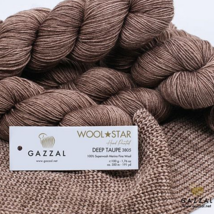 Пряжа WOOL STAR  Gazzal (GWS)