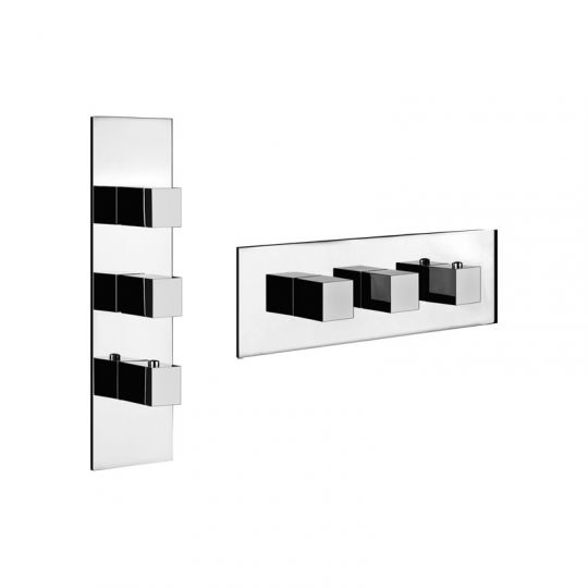 Изображение Gessi Quadro Wellnes смеситель для ванны/душа 43004