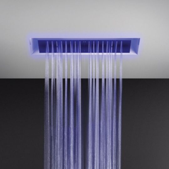 Фото Тропический душ Gessi Afilo 59,5х39,5 см 57409+57010