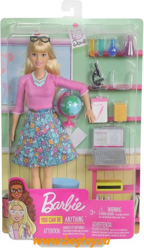 Набор игровой Barbie GJC23 барби учительница