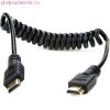 Витой кабель HDMI-HDMI 30см 4K60p толстый