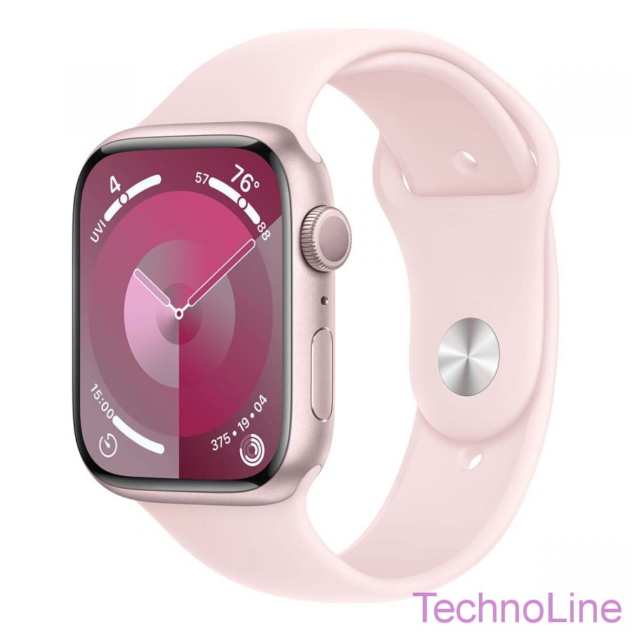 Смарт-часы Apple Watch S9 45mm Pink Aluminium M/L