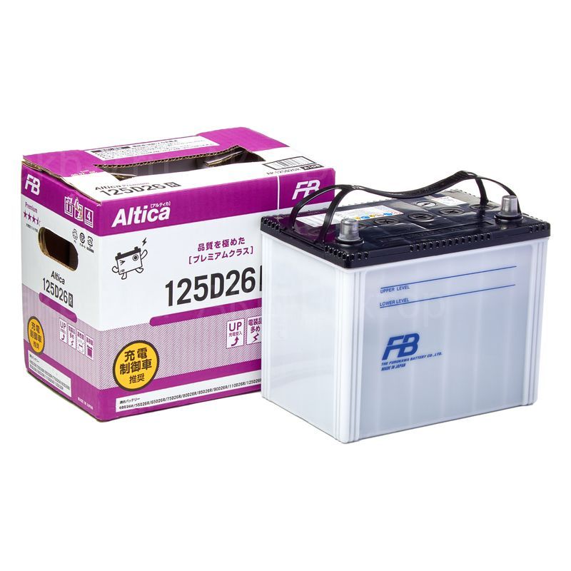 АКБ FURUKAWA BATTERY FB Altica PREMIUM 125D26R 85Ач 800А Япония оригинал (11.22г)