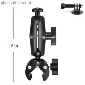 Кронштейн с зажимом на руль для экшен-камеры