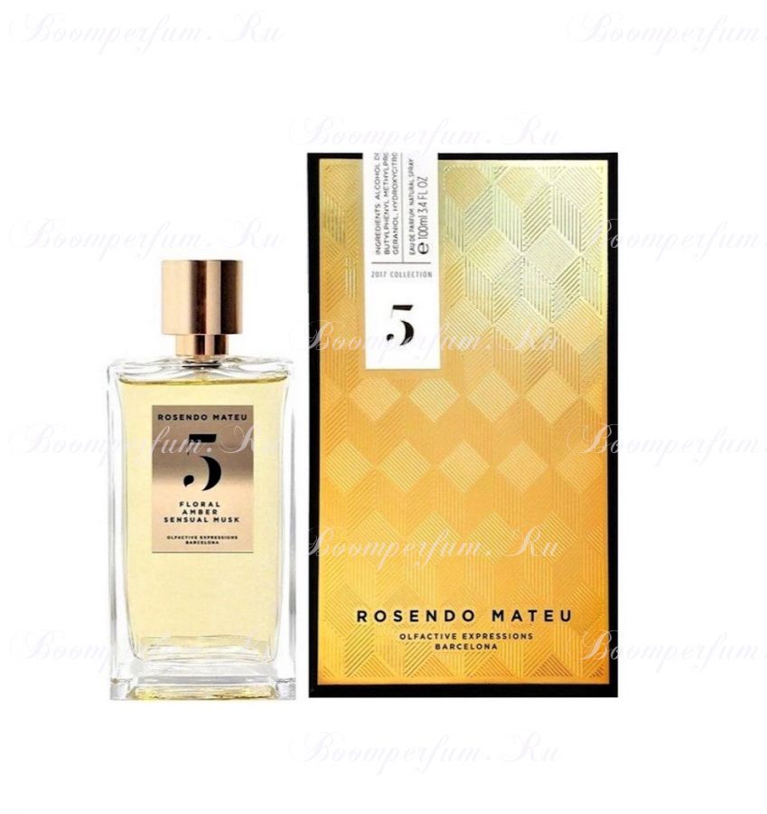 Rosendo Mateu Nº 5 Amber, Sensual Musk