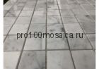 BIANCO CARRARA POL 30x30х7 мм Мозаика серия STONE,  размер, мм: 305*305*7 (ORRO Mosaic)