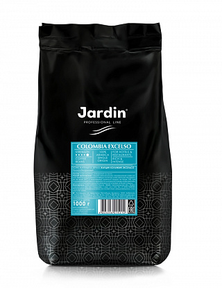 Кофе в зернах Jardin "Colombia Excelso" 1000 г.