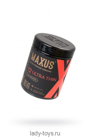 Презервативы Maxus Sensitive, ультратонкие, латекс, 12 шт.