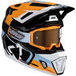 Leatt Kit Moto 7.5 V25 Orange (2025) шлем + очки Leatt Velocity 4.5