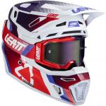 Leatt Kit Moto 8.5 V25 SunBurn (2025) шлем + очки Leatt Velocity 5.5