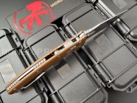 Нож Microtech Amphibian Ram-Lok S/E Fluted Tan